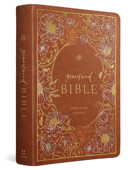ESV Gracelaced Bible, Journaling Edition (Artwork by Ruth Chou Simons) (Trutone, English Saddle) - ESV - 9798874915629