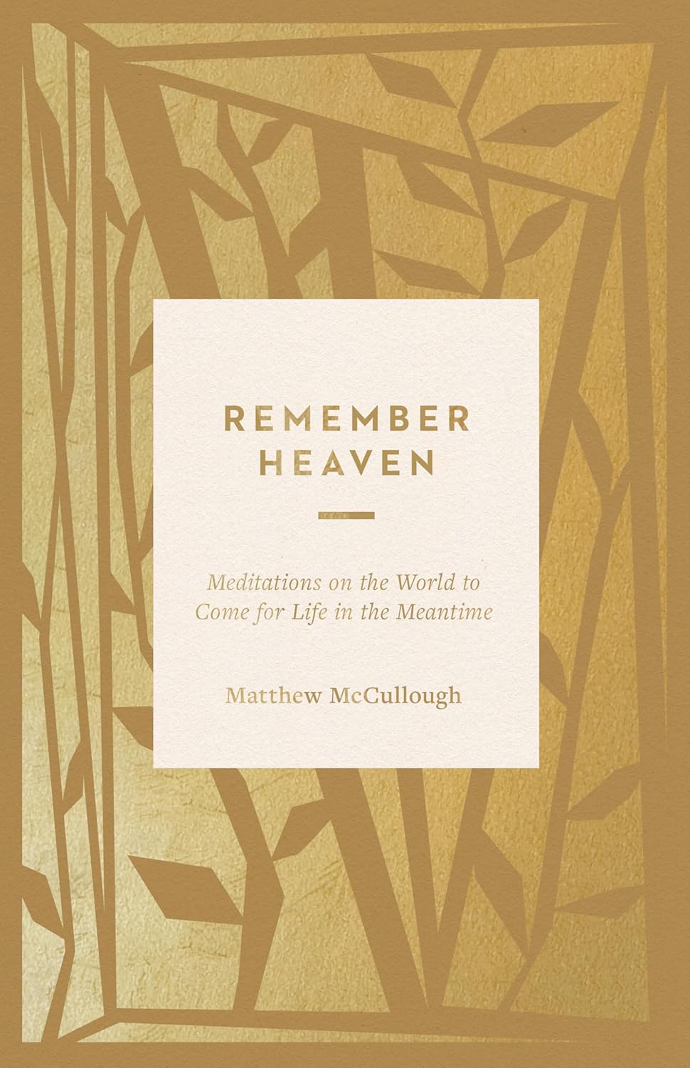 Remember Heaven: Meditations on the World to Come for Life in the Meantime - McCullough, Matthew - 9781433599163