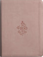 ESV Single Column Journaling Bible (Trutone, Blush Rose, Wildflower Design) - ESV - 9798874900250