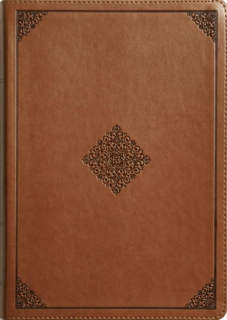 ESV Study Bible (Trutone, English Saddle, Ornament Design) - ESV - 9781433595790