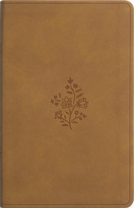ESV Premium Gift Bible (Trutone, Nubuck Caramel, Wildflower Design) - ESV - 9798874903176