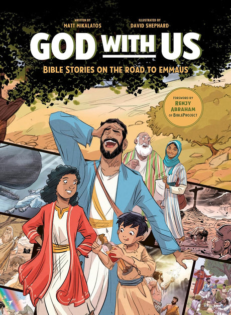 God with Us: Bible Stories on the Road to Emmaus - Mikalatos, Matt; Shephard, David (Illustrator); Abraham, Renjy (Foreword by) - 9780593578100