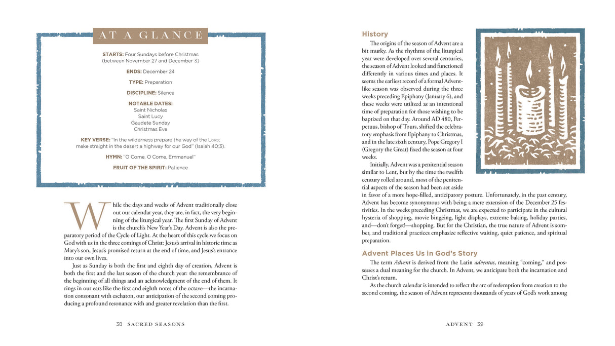 Sacred Seasons: A Family Guide to Center Your Year Around Jesus