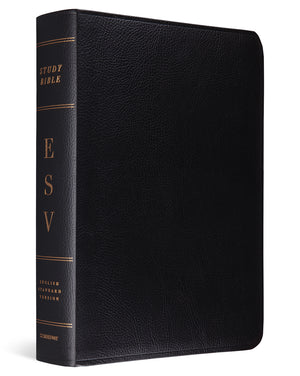 ESV Study Bible (Bonded Leather, Black) cover image (1023653773359)