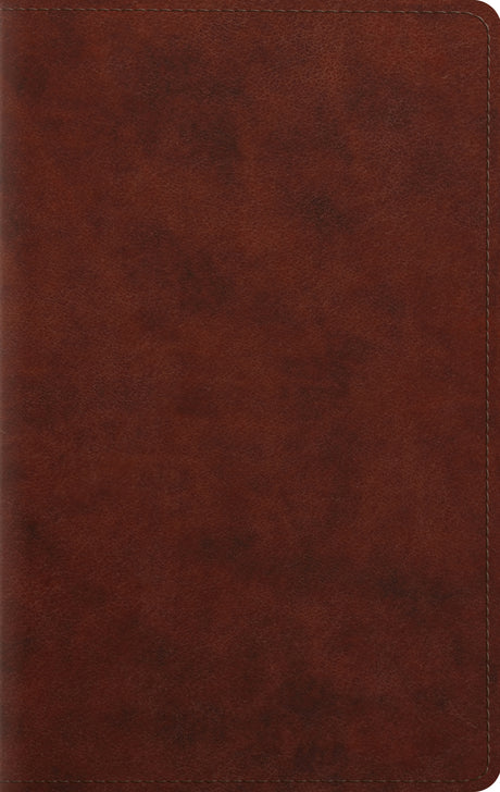 ESV Large Print Personal Size Bible (TruTone, Chestnut) front cover (1066659381295)