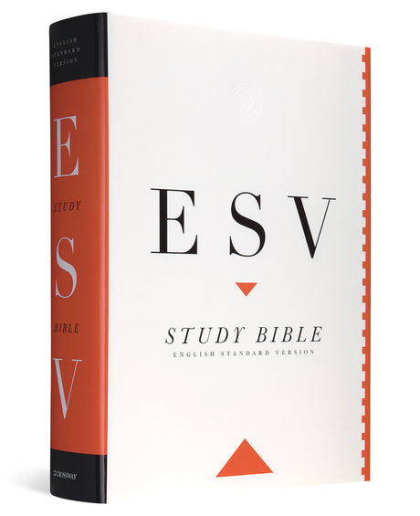 ESV Study Bible (Hardcover, Indexed) cover image (1018279395375)