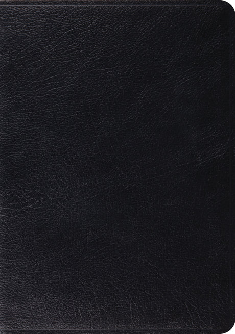 ESV Study Bible (Genuine Leather, Black, Indexed) front cover (1018279493679)