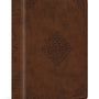 ESV Study Bible, Personal Size (TruTone, Saddle, Ornament Design)
