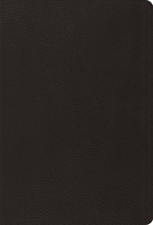 The Psalms, ESV (Top Grain Leather, Black) front cover (1018281033775)