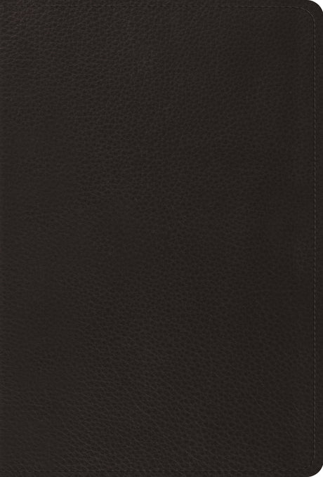 The Psalms, ESV (Top Grain Leather, Black) front cover (1018281033775)