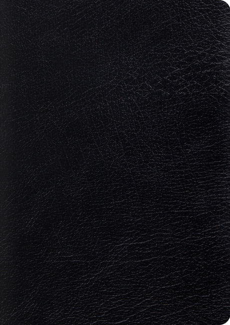 ESV Study Bible, Large Print (Genuine Leather, Black) front cover (1018281132079)