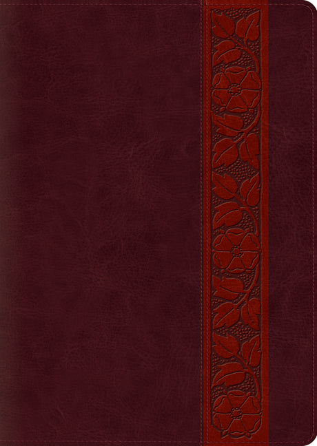 ESV Study Bible, Large Print (TruTone, Mahogany, Trellis Design) front cover (1018282213423)