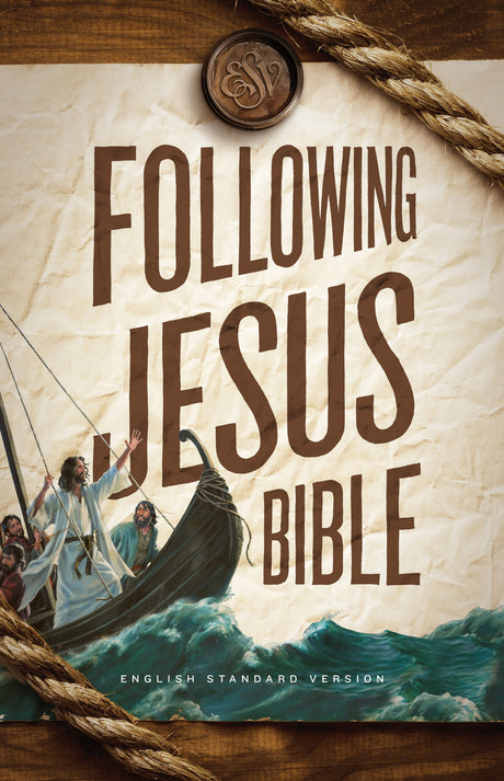 ESV Following Jesus Bible (Hardcover) front cover (1018282901551)
