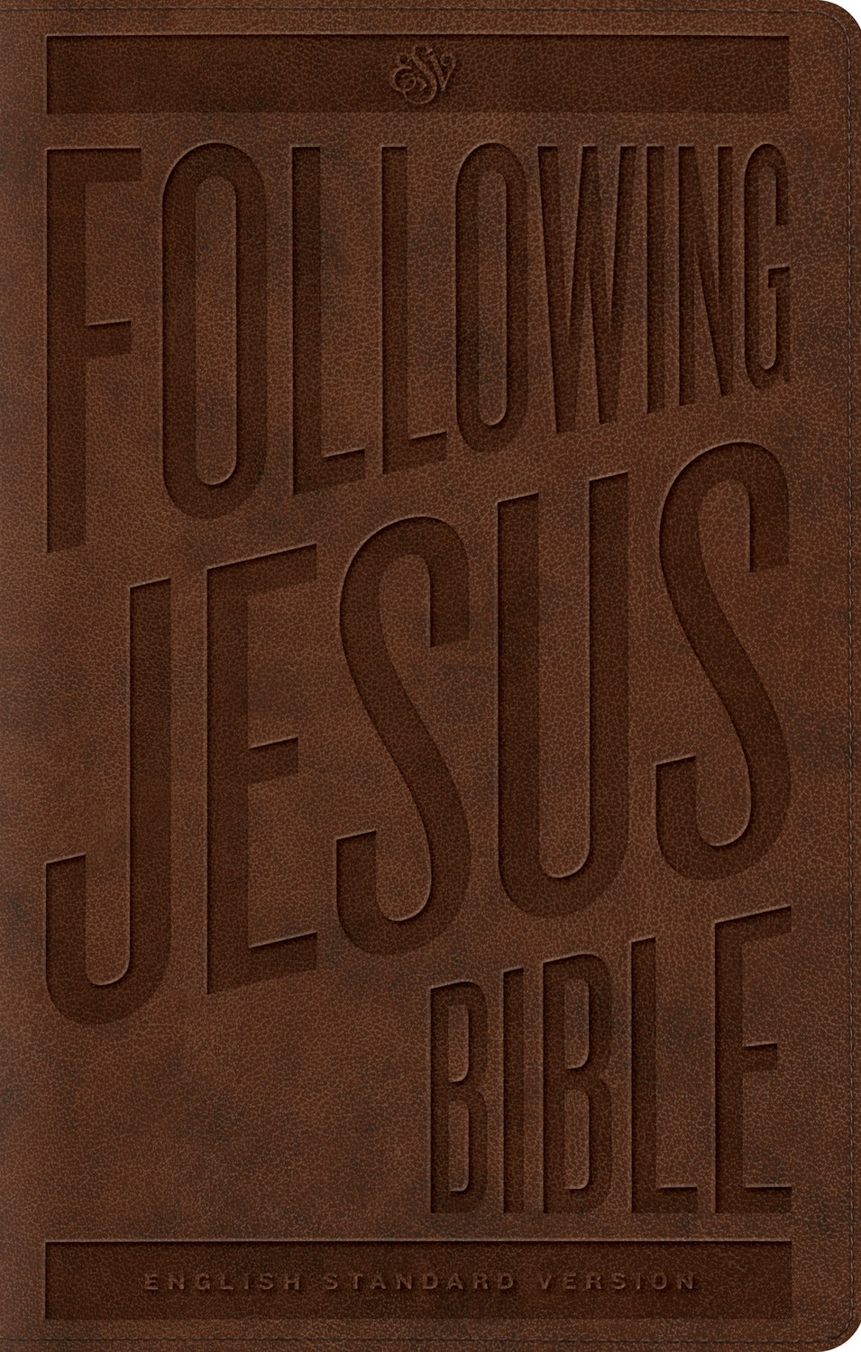 ESV Following Jesus Bible (TruTone, Brown) front cover (1018282967087)