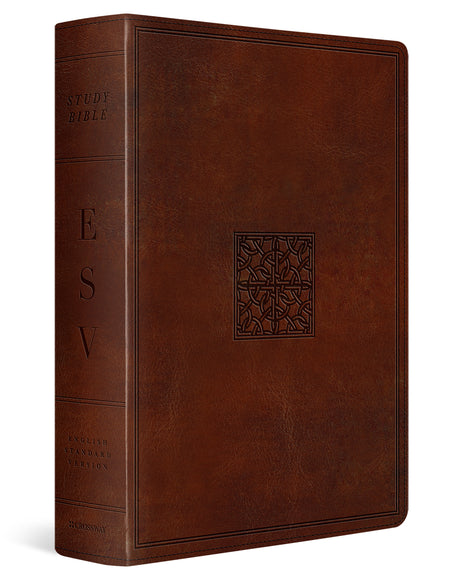 ESV Study Bible (TruTone, Walnut, Celtic Imprint Design) cover image (1023775047727)