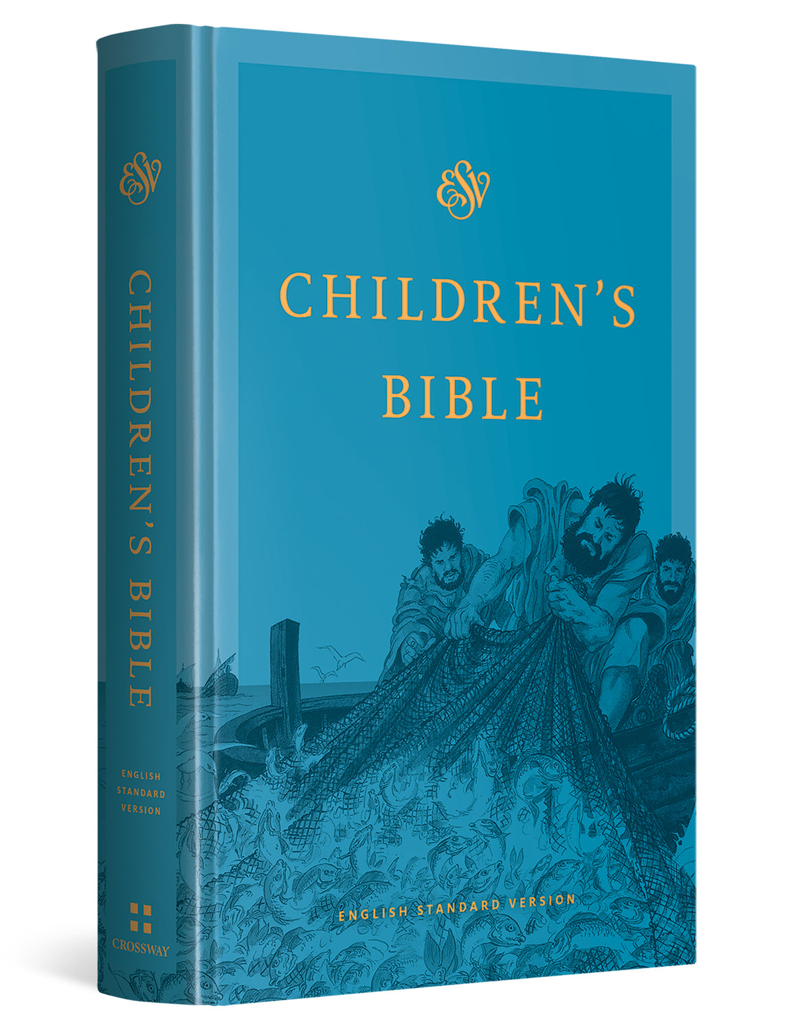 ESV Children's Bible (Hardcover, Blue) cover image (1042055528495)