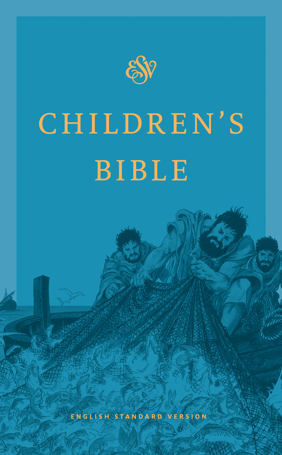 ESV Children's Bible (Hardcover, Blue) front cover (1042055528495)