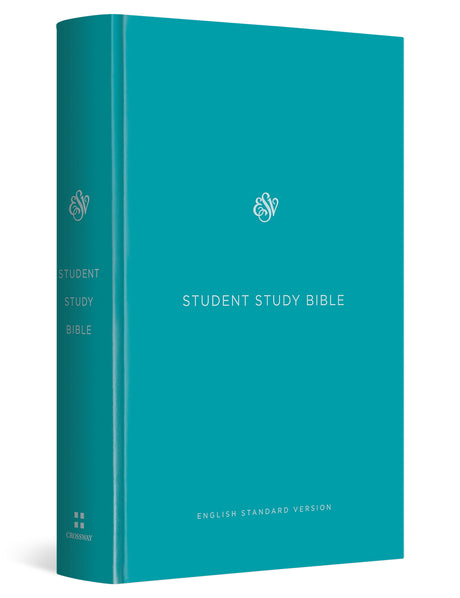 ESV Student Study Bible (Hardcover, Blue) cover image (1042058838063)