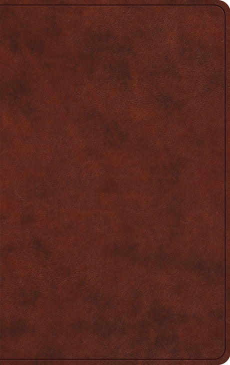 ESV Large Print Value Thinline Bible (TruTone, Chestnut) front cover (1023787499567)