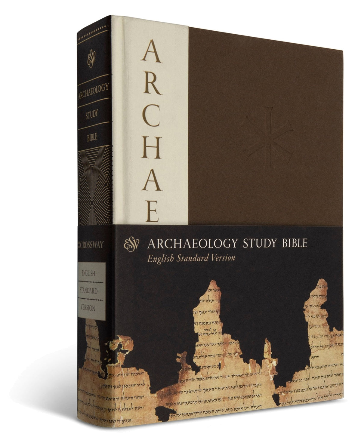 ESV Archaeology Study Bible (Hardcover) cover shown at an angle