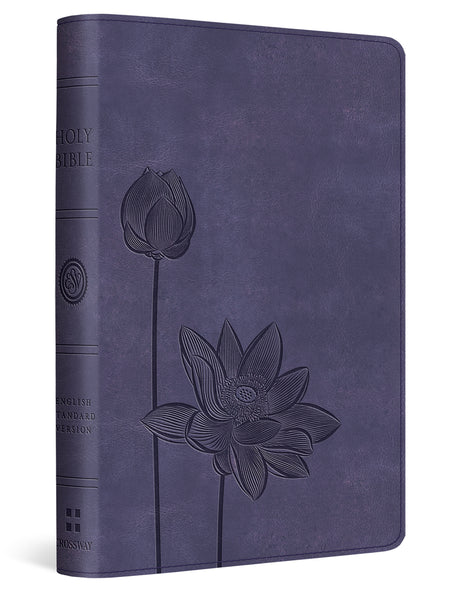 ESV Compact Bible (TruTone, Lavender Bloom) cover image (1066781704239)