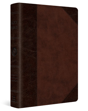 ESV Personal Reference Bible (TruTone, Brown/Walnut, Portfolio Design) cover image (1016352178223)
