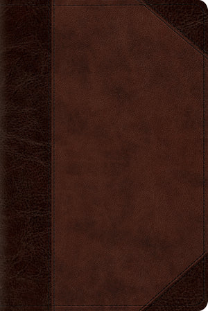 ESV Personal Reference Bible (TruTone, Brown/Walnut, Portfolio Design) front cover (1016352178223)