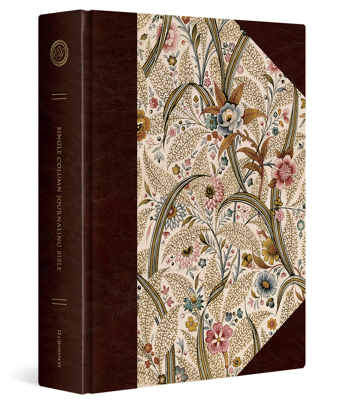 ESV Single Column Journaling Bible, Large Print (Hardcover, Summer Garden) cover image (1042082168879)