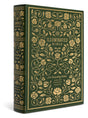ESV Illuminated Bible, Art Journaling Edition (Hardcover, Green) cover shown at an angle