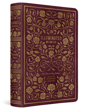 ESV Illuminated Bible, Art Journaling Edition (TruTone, Burgundy) cover image (1042088460335)