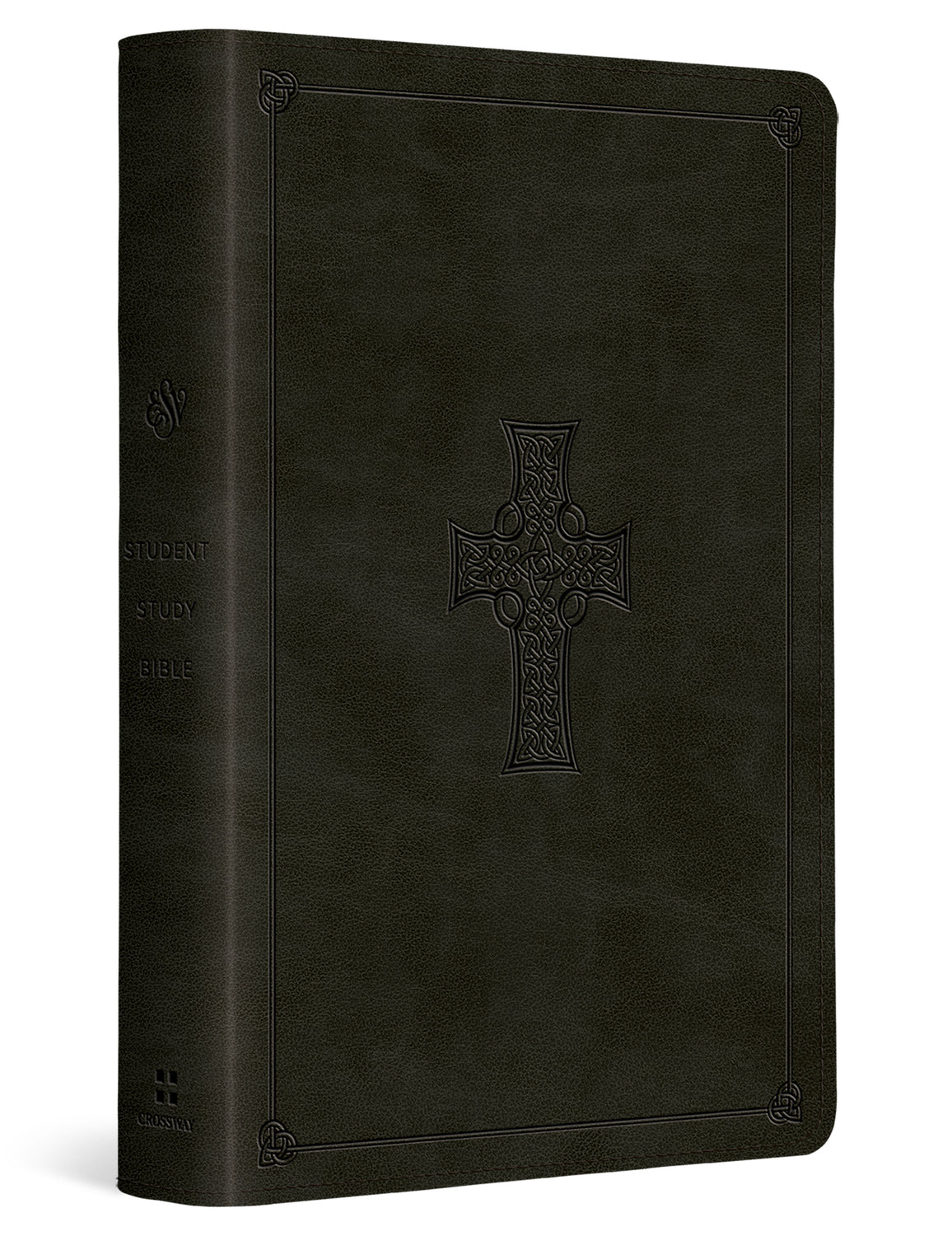 ESV Student Study Bible (TruTone, Olive, Celtic Cross Design) cover image (1042089115695)