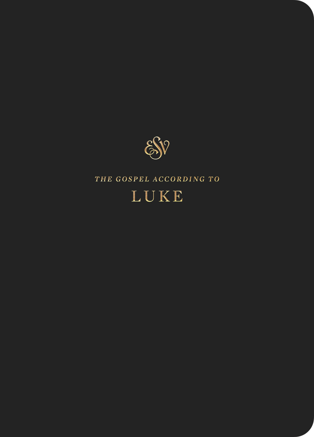 ESV Scripture Journal: Luke front cover (1042091868207)
