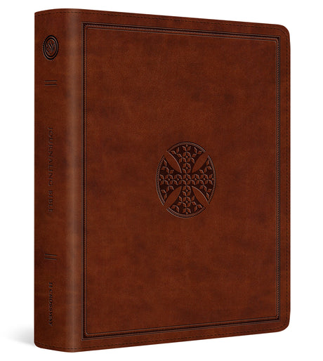 ESV Journaling Bible (TruTone, Brown, Mosaic Cross Design) cover image (1029275451439)
