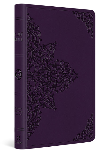 ESV Large Print Value Thinline Bible (Trutone, Lavender, Filigree Design) cover image (6080120225992)