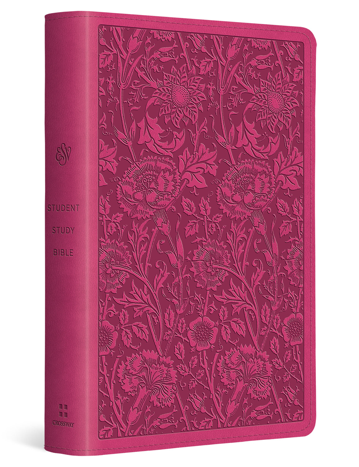 ESV Student Study Bible (Trutone, Berry, Floral Design) cover image (6080110592200)