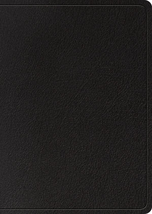 ESV Study Bible, Large Print (Black, Indexed) front cover (6080111771848)