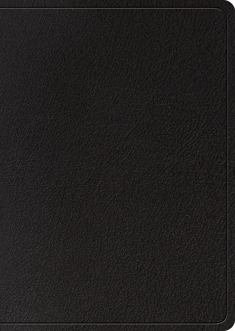 ESV Study Bible, Large Print (Black, Indexed) front cover (6080111771848)