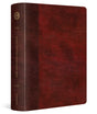 ESV Single Column Journaling Bible, Large Print (Trutone, Burgundy/Red, Timeless Design) cover image (6080115474632)