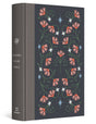 ESV Student Study Bible (Hardcover, Flowers) cover shown at an angle