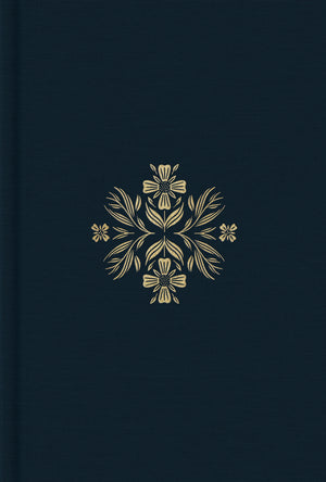 ESV Women's Study Bible (Cloth Over Board, Dark Teal) front cover (4614383829054)