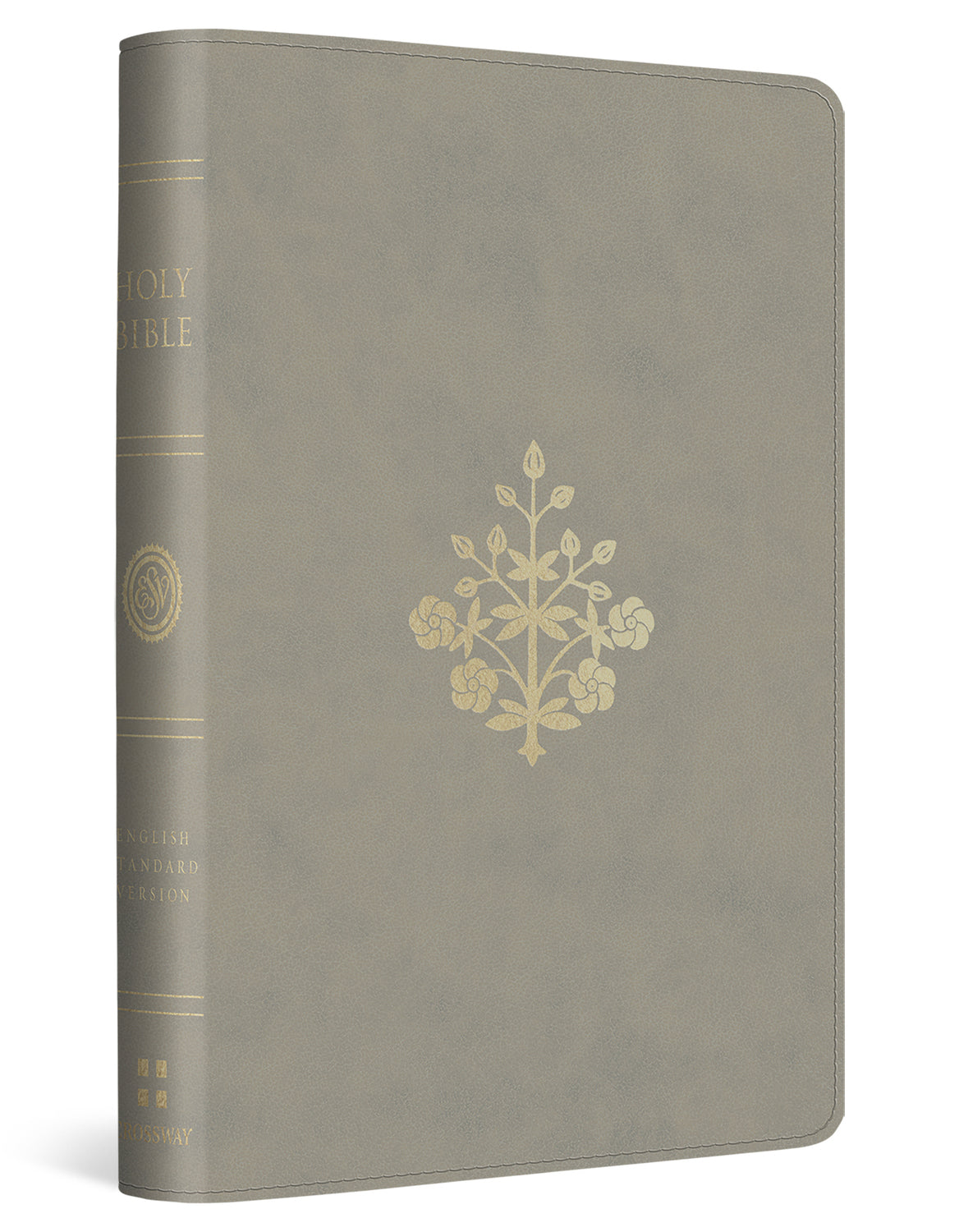 ESV Compact Bible (Trutone, Stone, Branch Design)