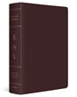 ESV Study Bible, Large Print (Burgundy) cover image (7138841723080)