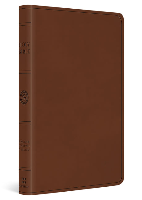 ESV Large Print Value Thinline Bible (Trutone, Camel) cover image (7138849784008)