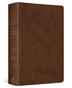 ESV Spanish/English Parallel Bible (La Santa Biblia Rvr / The Holy Bible Esv, Trutone, Brown) cover image (7396250386632)