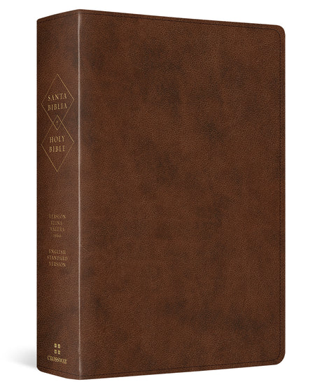 ESV Spanish/English Parallel Bible (La Santa Biblia Rvr / The Holy Bible Esv, Trutone, Brown) cover image (7396250386632)