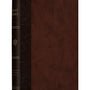 ESV Large Print Thinline Reference Bible (Trutone, Brown/Walnut, Timeless Design)