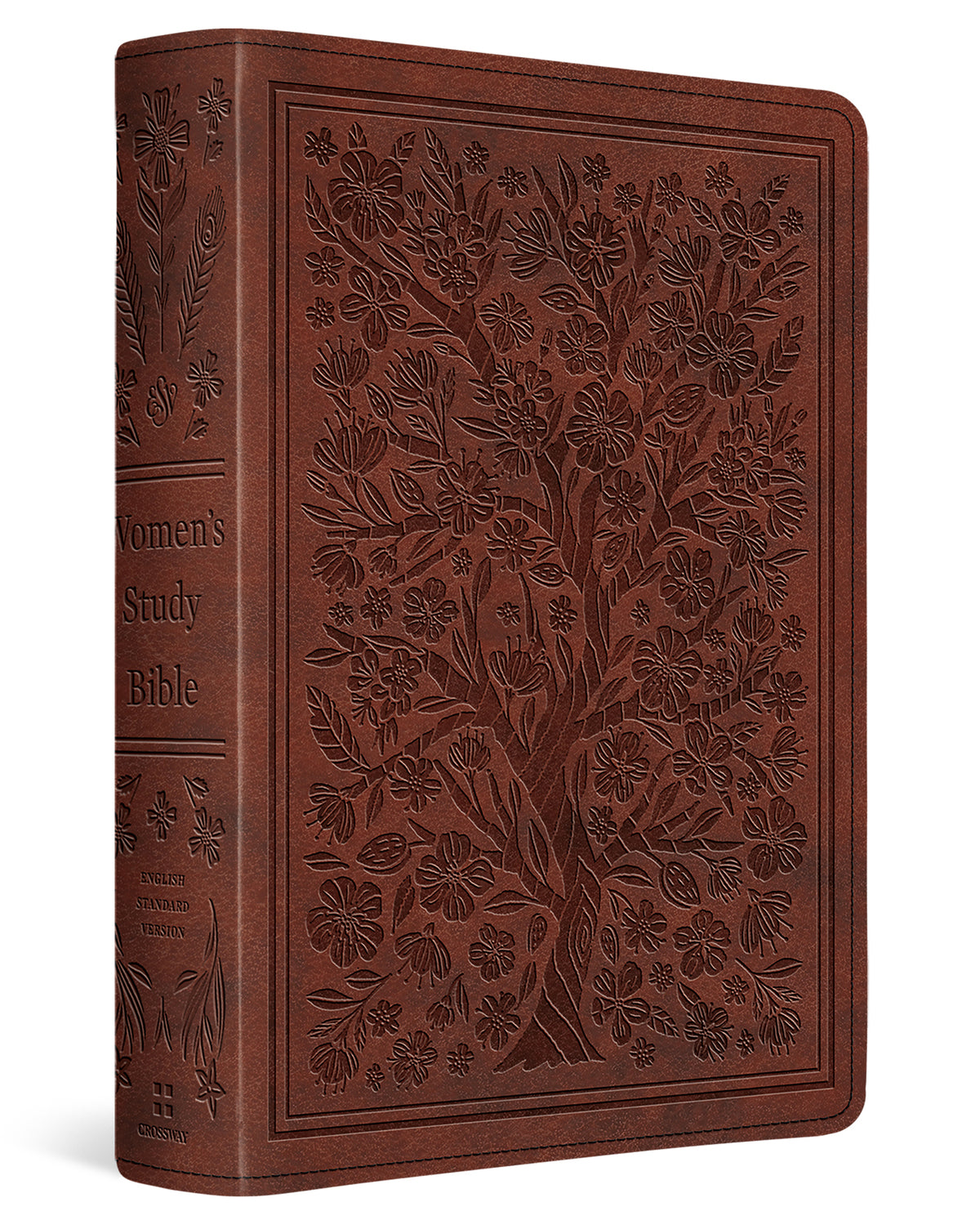 ESV Women's Study Bible (Trutone, Chestnut, Almond Tree Design) cover image (8252137504968)