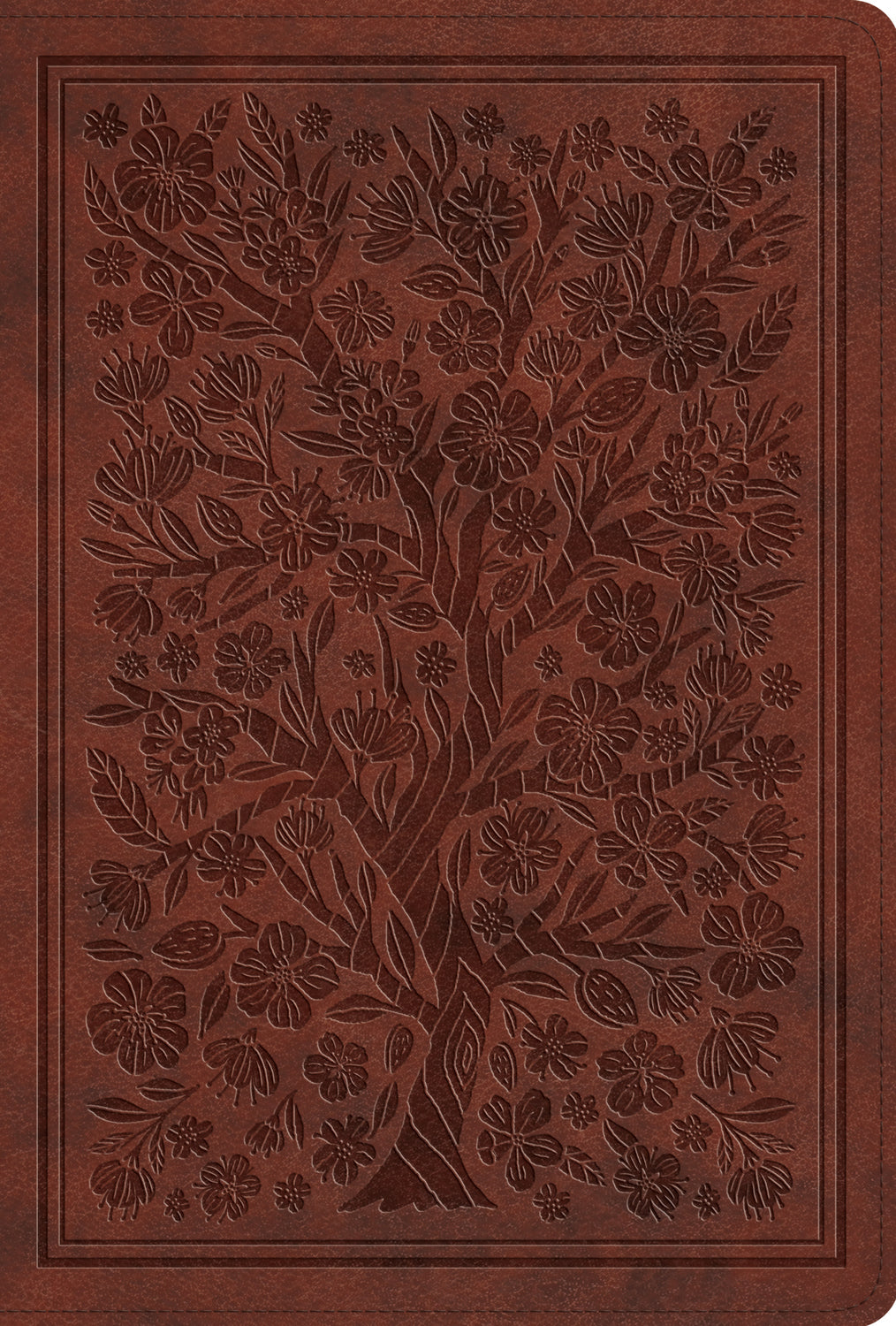 ESV Women's Study Bible (Trutone, Chestnut, Almond Tree Design) front cover (8252137504968)