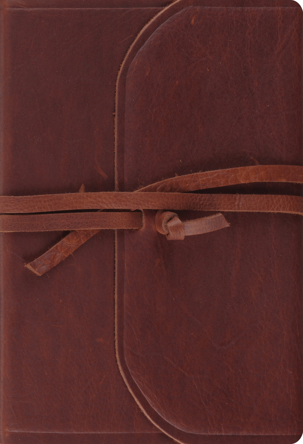 ESV Student Study Bible (Natural Leather, Brown, Flap with Strap) front cover (7644689072328)