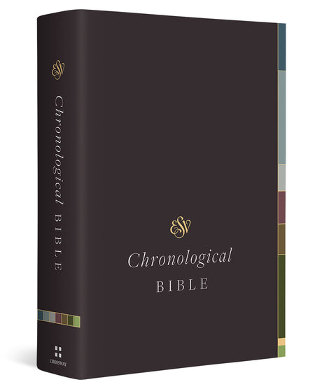 ESV Chronological Bible (Hardcover) cover shown at an angle